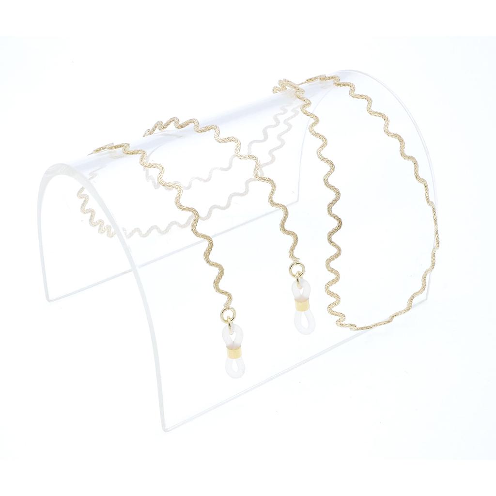 thin metal chain gold