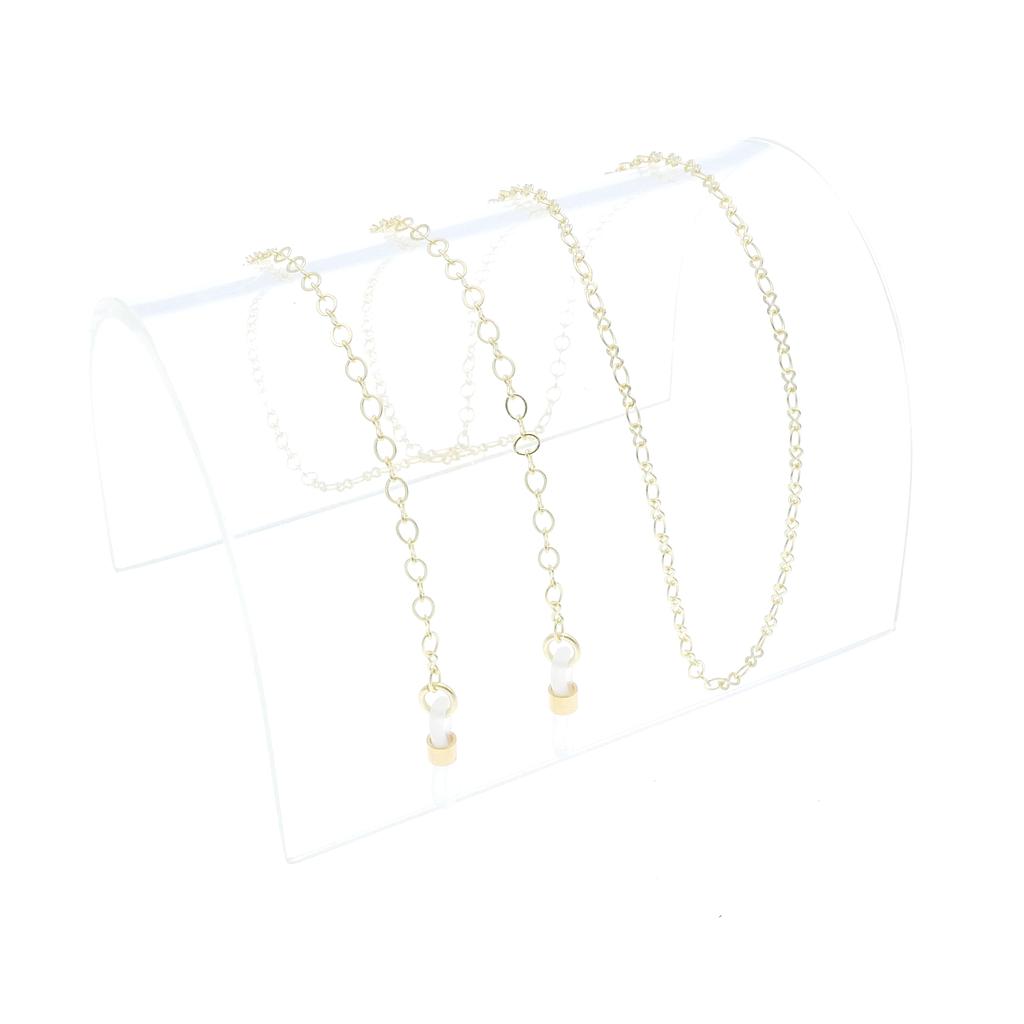 thin metal chain gold