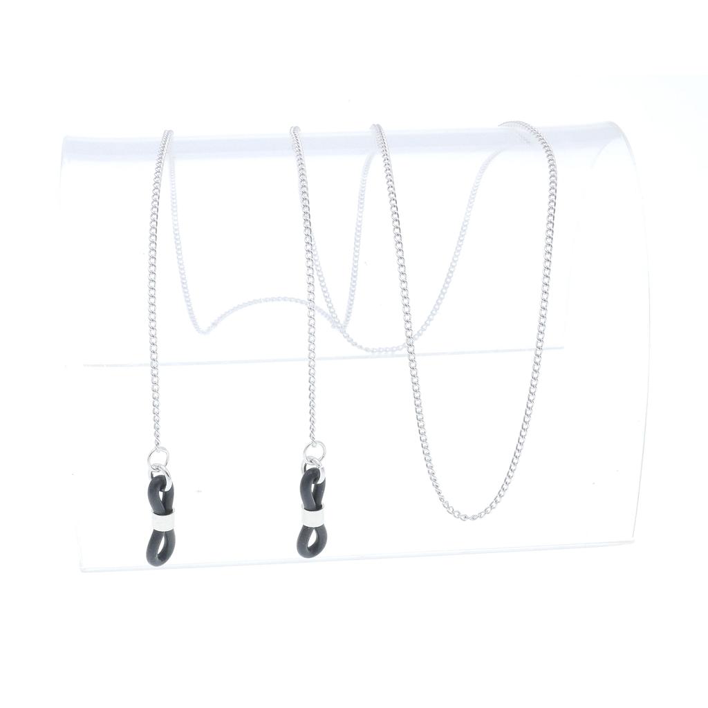 thin metal chain white