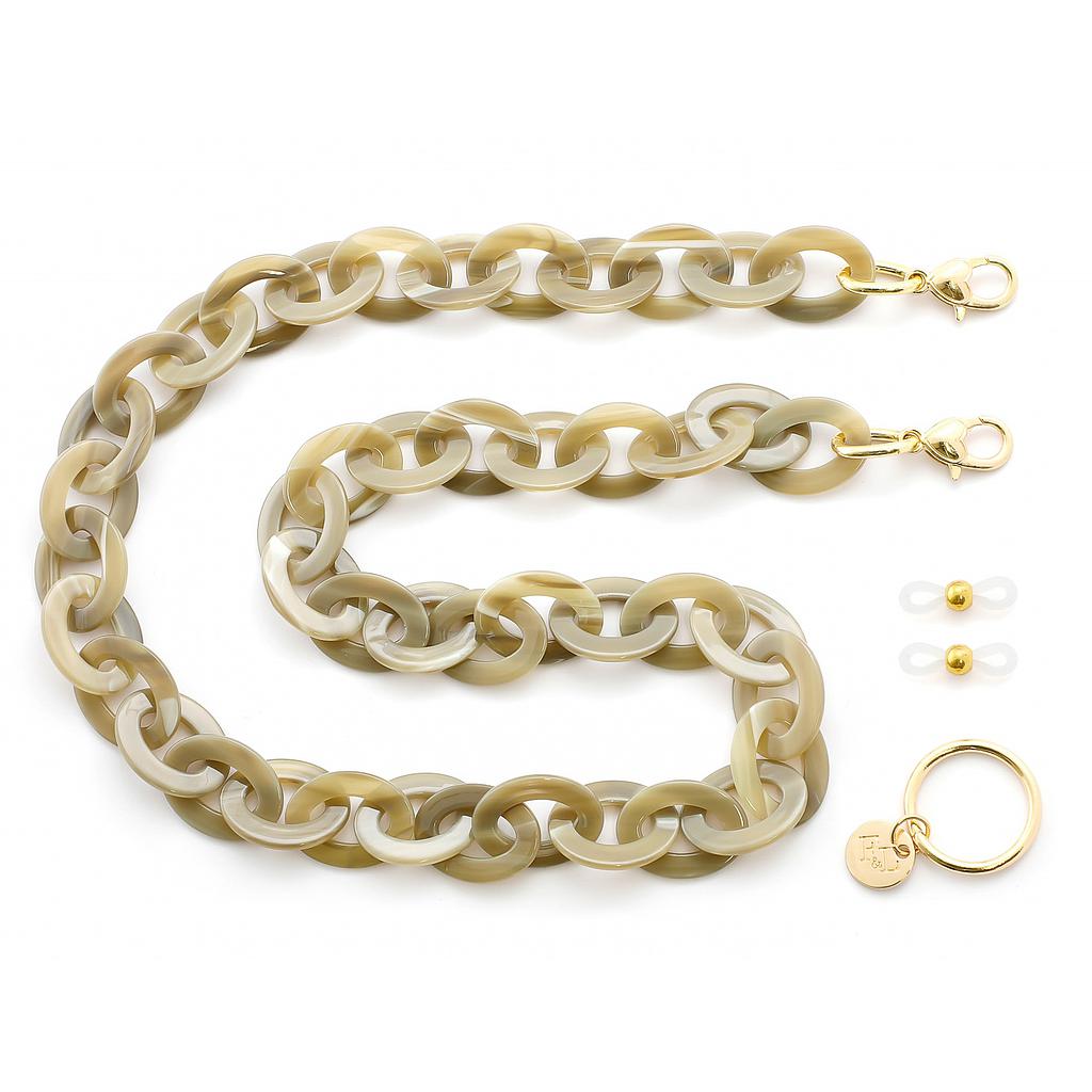 F&L acetate chain french stone