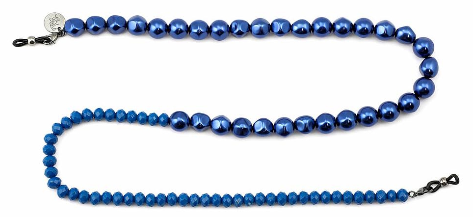 F&L spectacle chain Smokey Blue