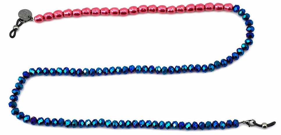 F&L spectacle chain Tourmaline Cobalt