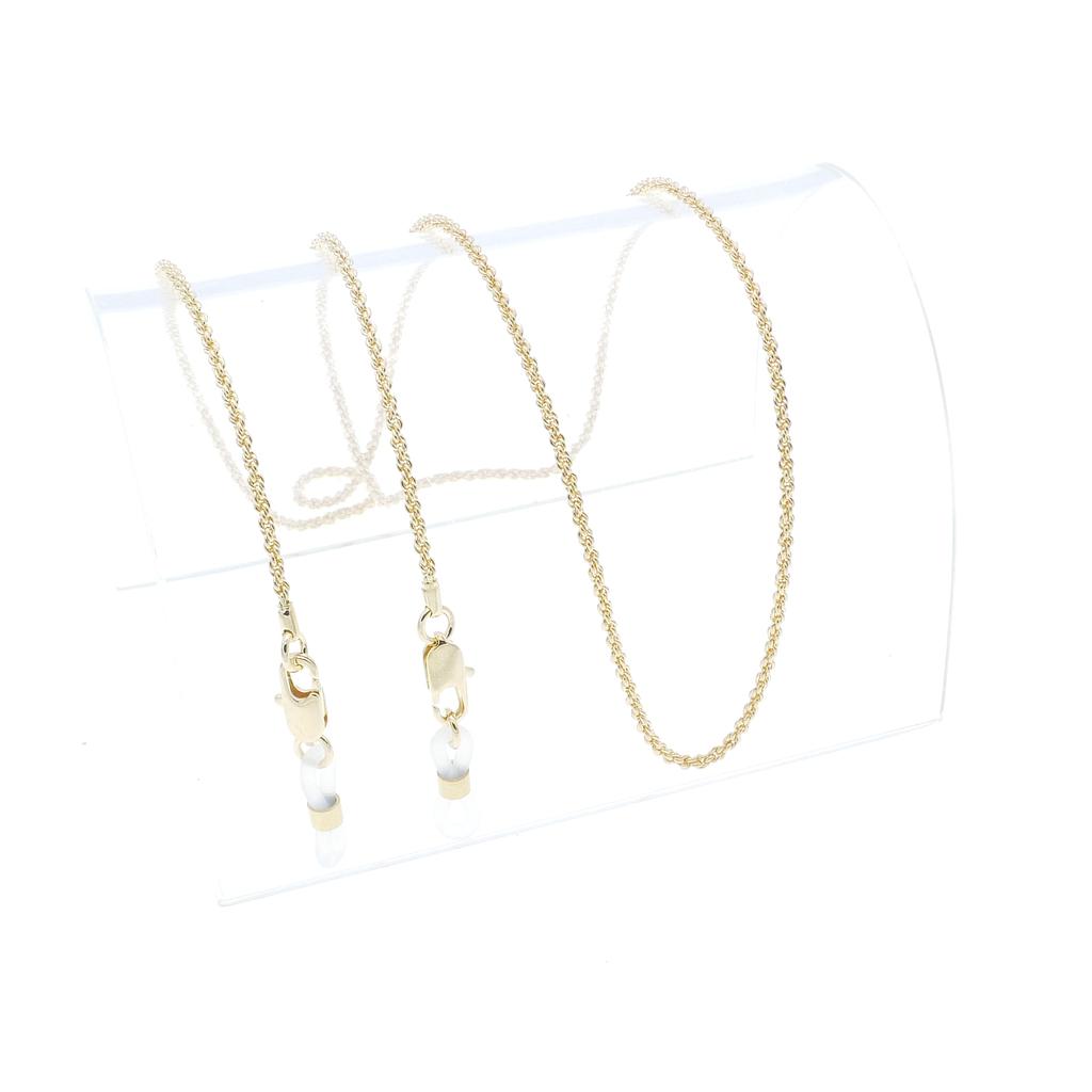 classic cord chain gold plated