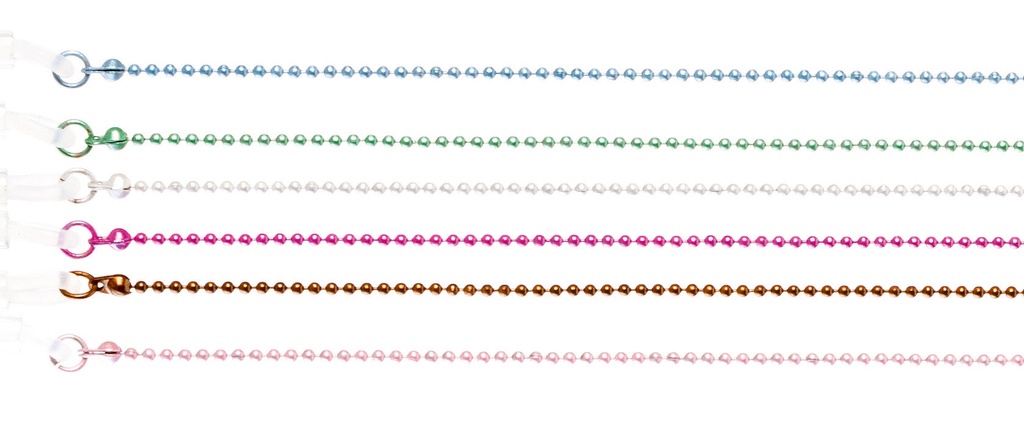 softcolor metal chains set