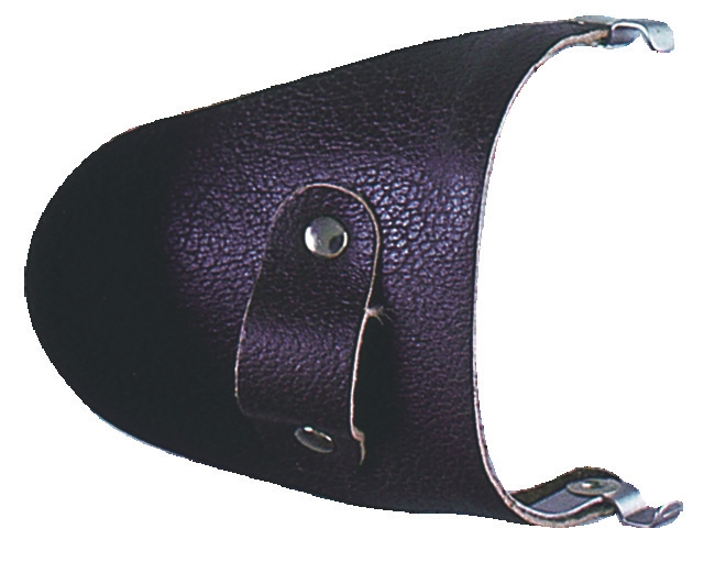 side shield leather brown