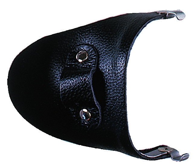 side shield leather black