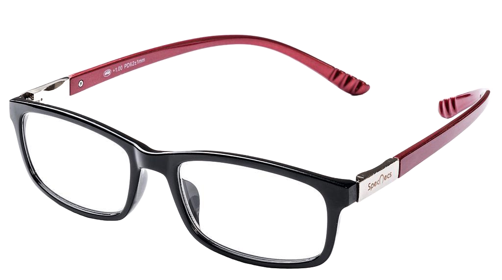 SpecNecs Premium 2701 shiny black/cherry red