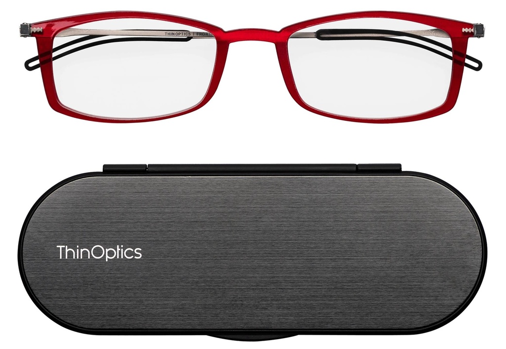 ThinOptics Brooklyn red