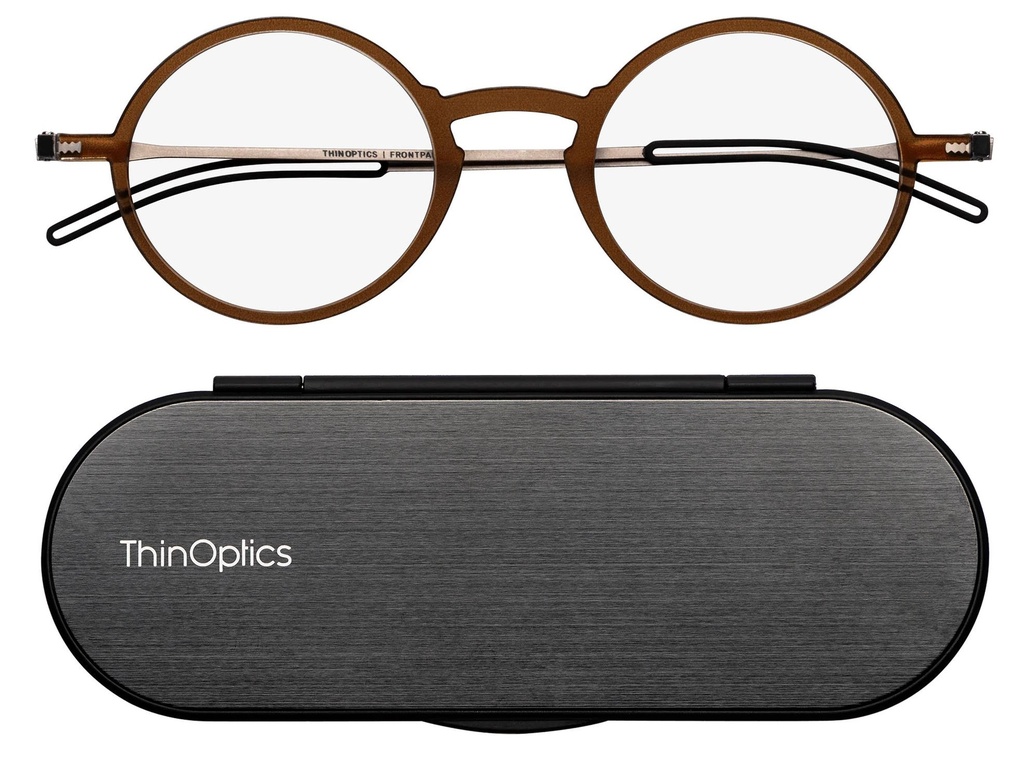 ThinOptics Manhattan braun