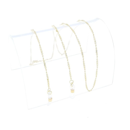 [55g] thin metal chain gold