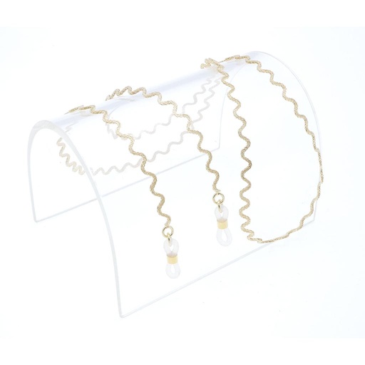 [84g] thin metal chain gold