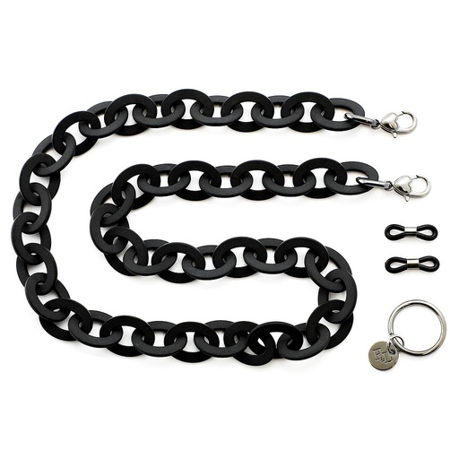 [FL50109] F&L acetate chain black dust