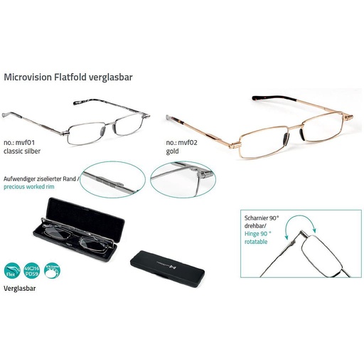 Microvision Flatfold Lesebrille mvf