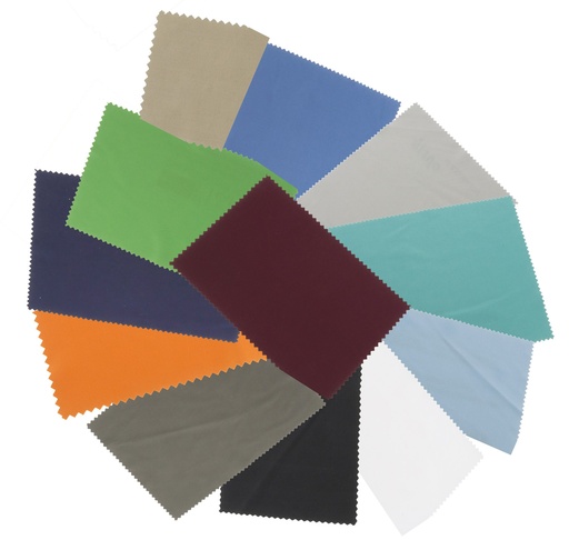 100 microfiber cloths without print