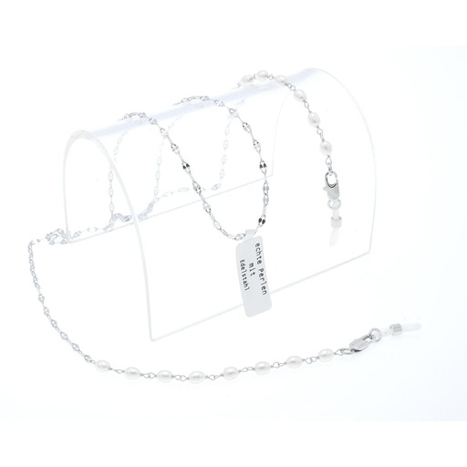 [258] pearl dream chain white