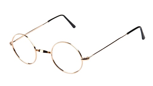 round frame w-bridge gold plated 2005g