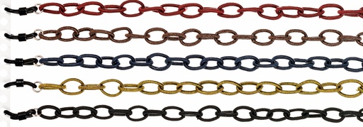 [kf31] chains woven fabric dark