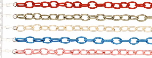 [kf32] chains woven fabric fresh