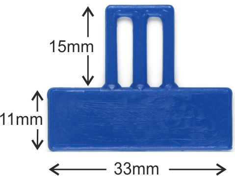 Pricetags 5710 / 15mm  50 pieces