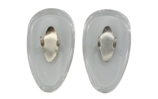 [ps-c16] RB Crimp Pads Silikon silber 16mm