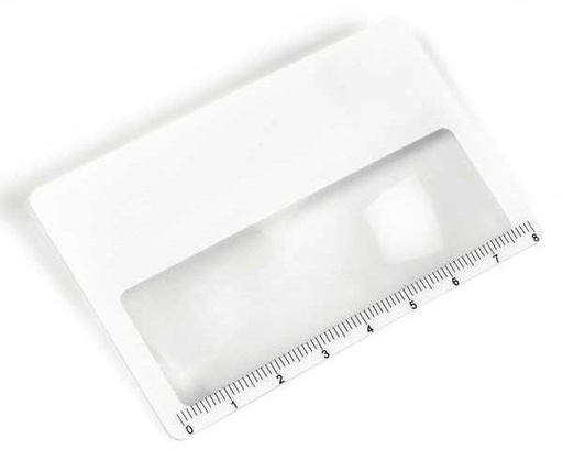 50x creditcard size magnifier